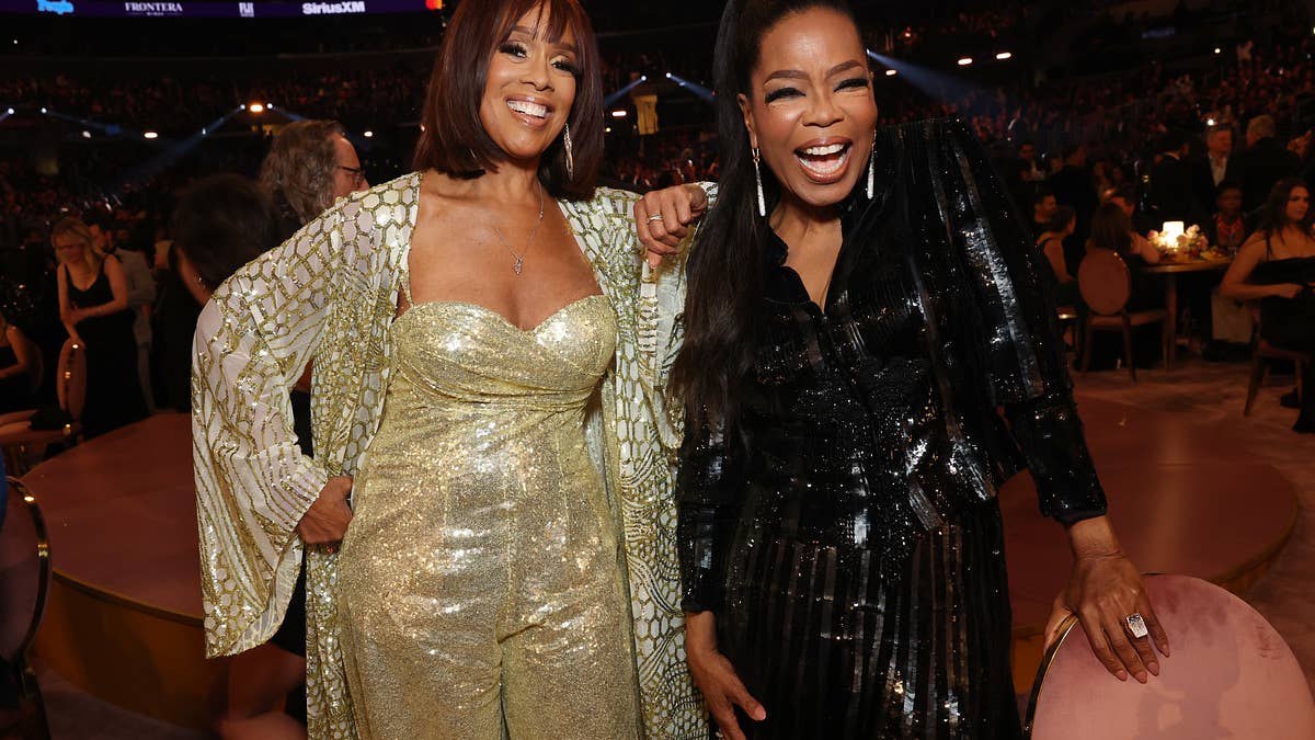 Gayle King Points to Oprah Winfrey Being Hospitalized, Having 'Stuff Coming Out of Both Ends' During Missed Television Appearance