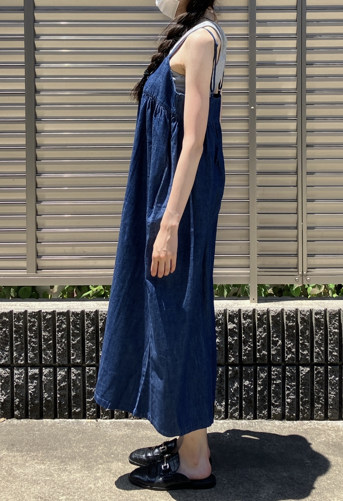 Honeys（ハニーズ）のおすすめワンピース「デニムキャミワンピース」