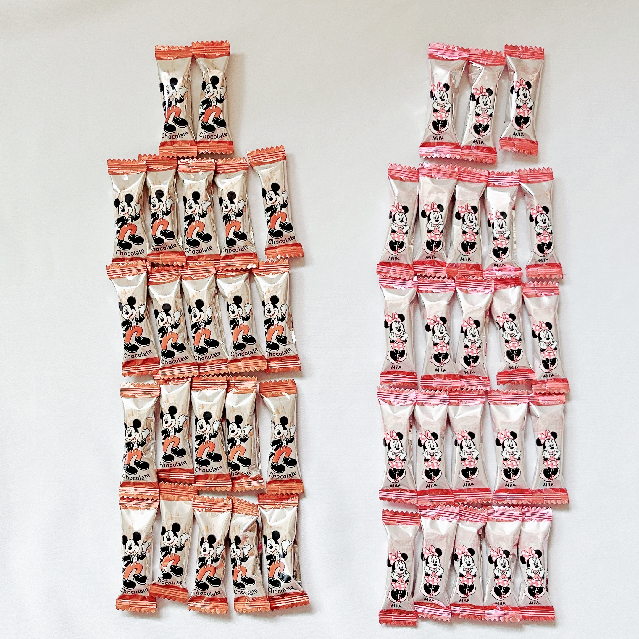 東京ディズニーランドのおすすめお土産「キャラメル 袋 ミッキー ミニー」