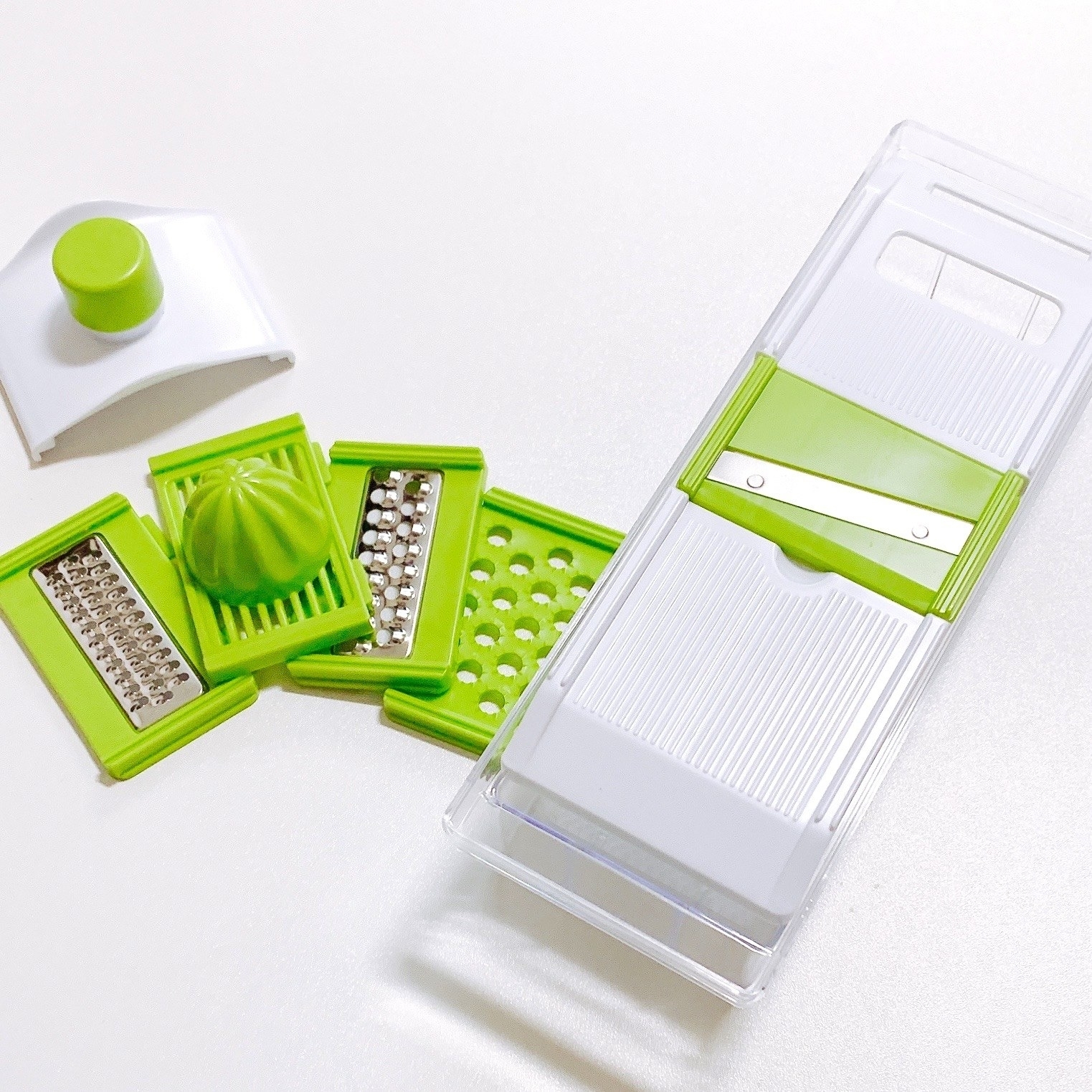 DAISO(ダイソー)のおすすめキッチンアイテム「スライサーセット(5WAY)」