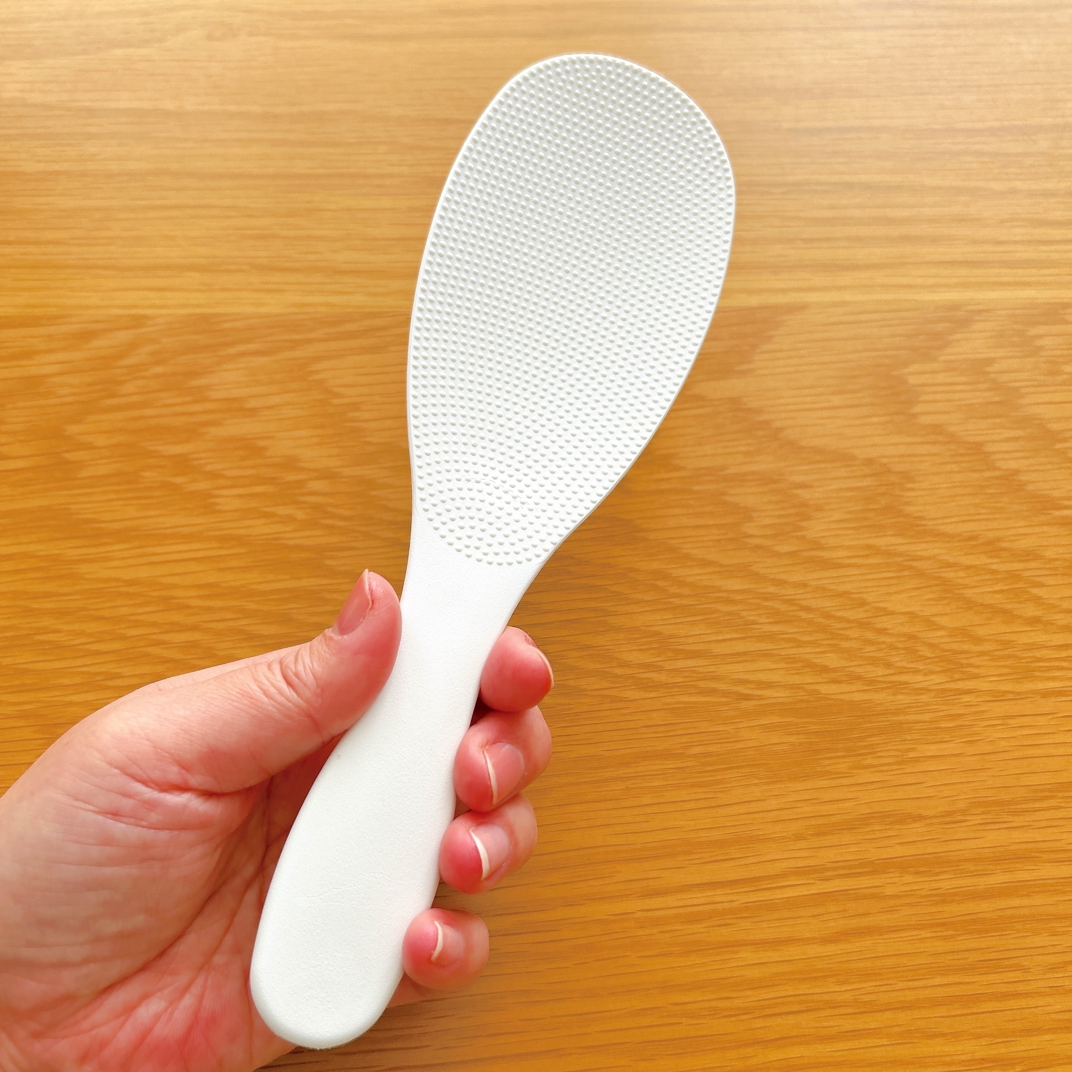 無印良品のおすすめ便利グッズ「ご飯がつきにくい しゃもじ」