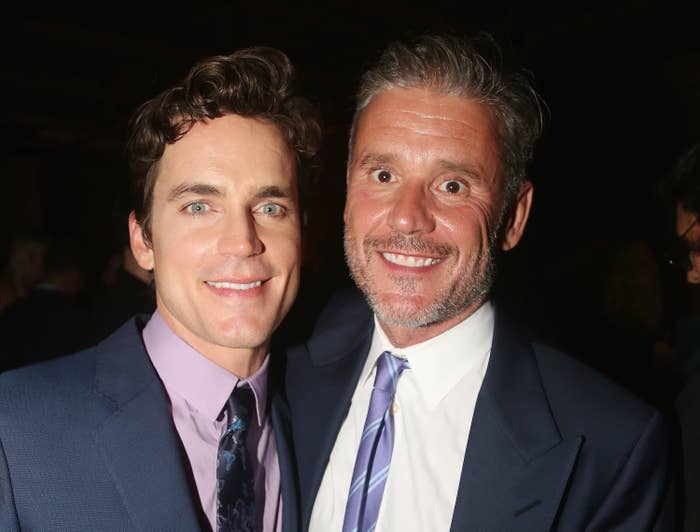 Matt Bomer and Simon Halls