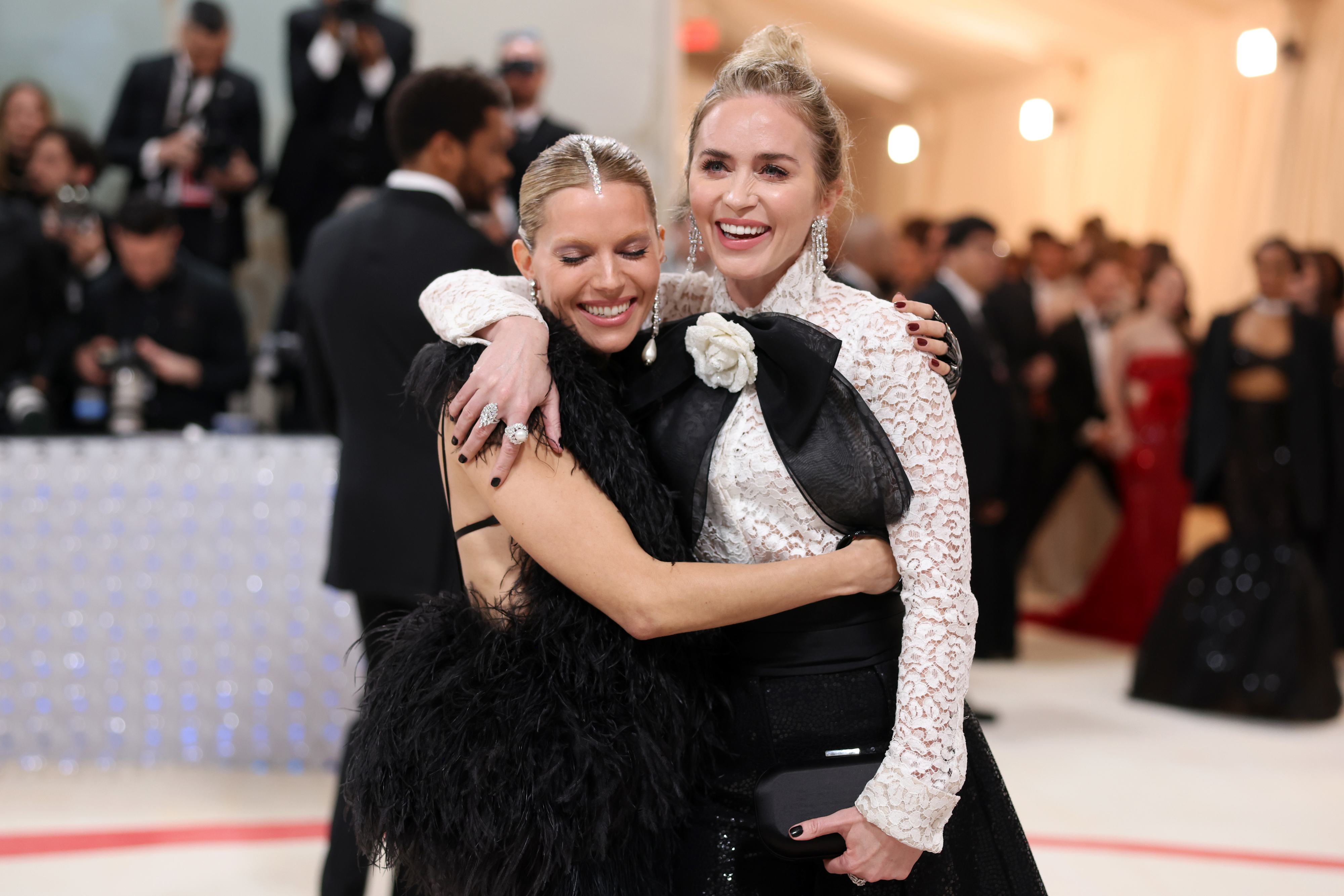Sienna Miller and Emily Blunt