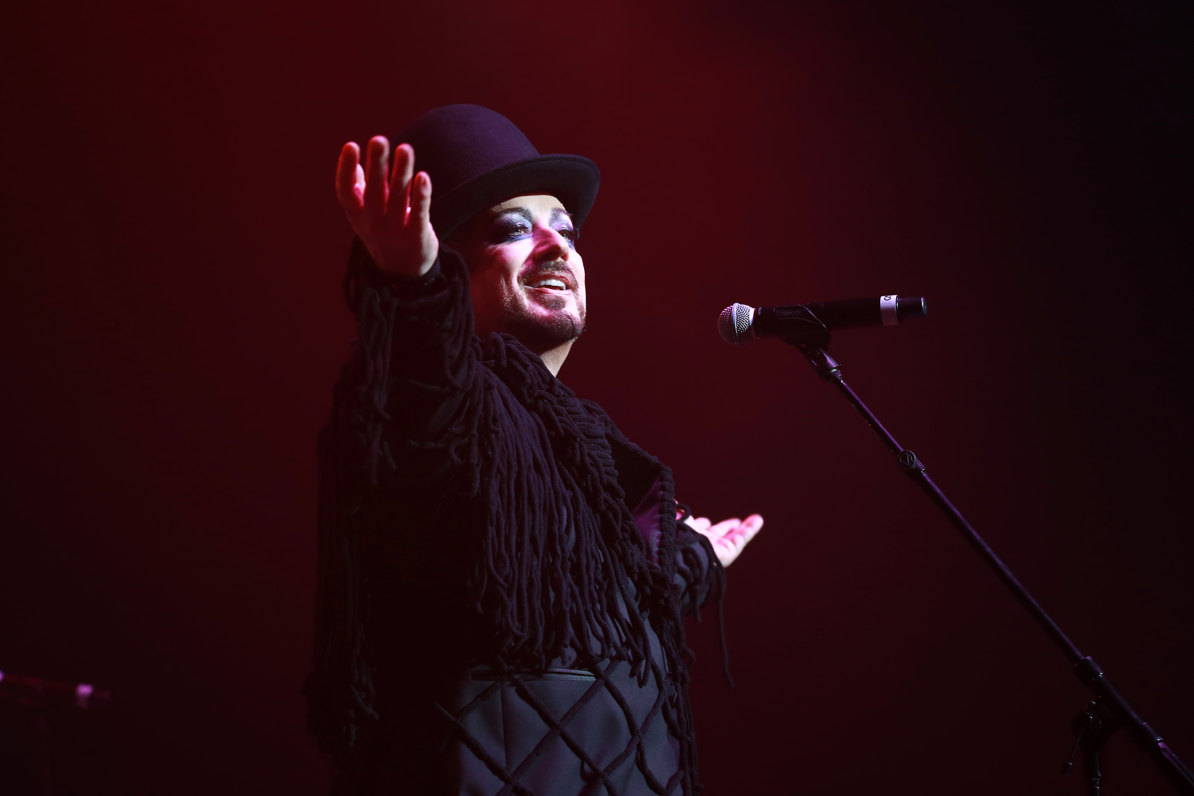 North American fans of Boy George were in dismay after he revealed he wasn't allowed into the U.S.