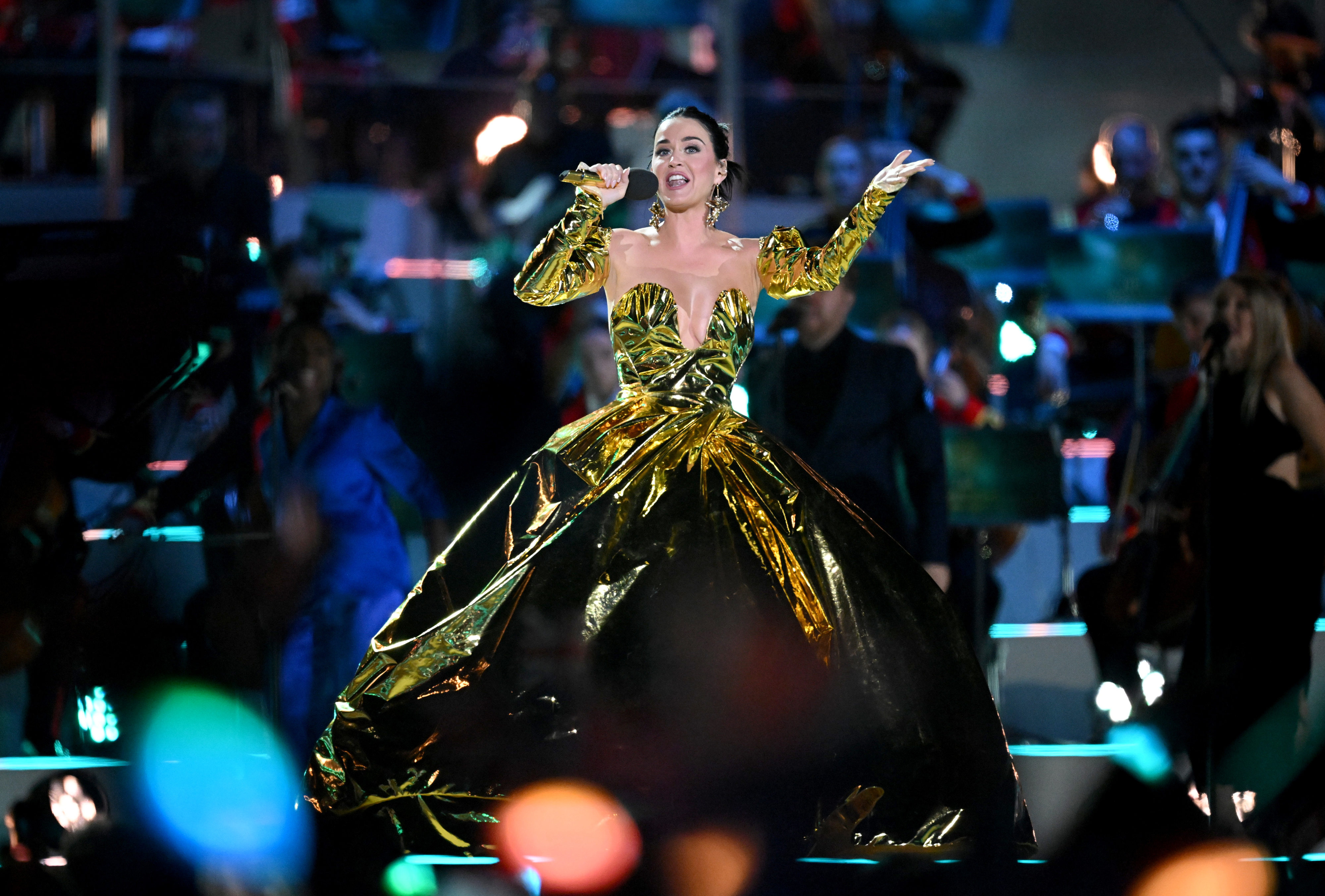 The singer returned to Taiwan in 2018 for Witness: The Tour