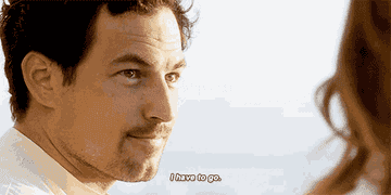 Andrew DeLuca tells Meredith Grey he has to go.