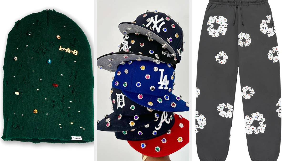 Plenty of streetwear brands are providing their take on bedazzled clothing. Is it going to be the trend of the summer?