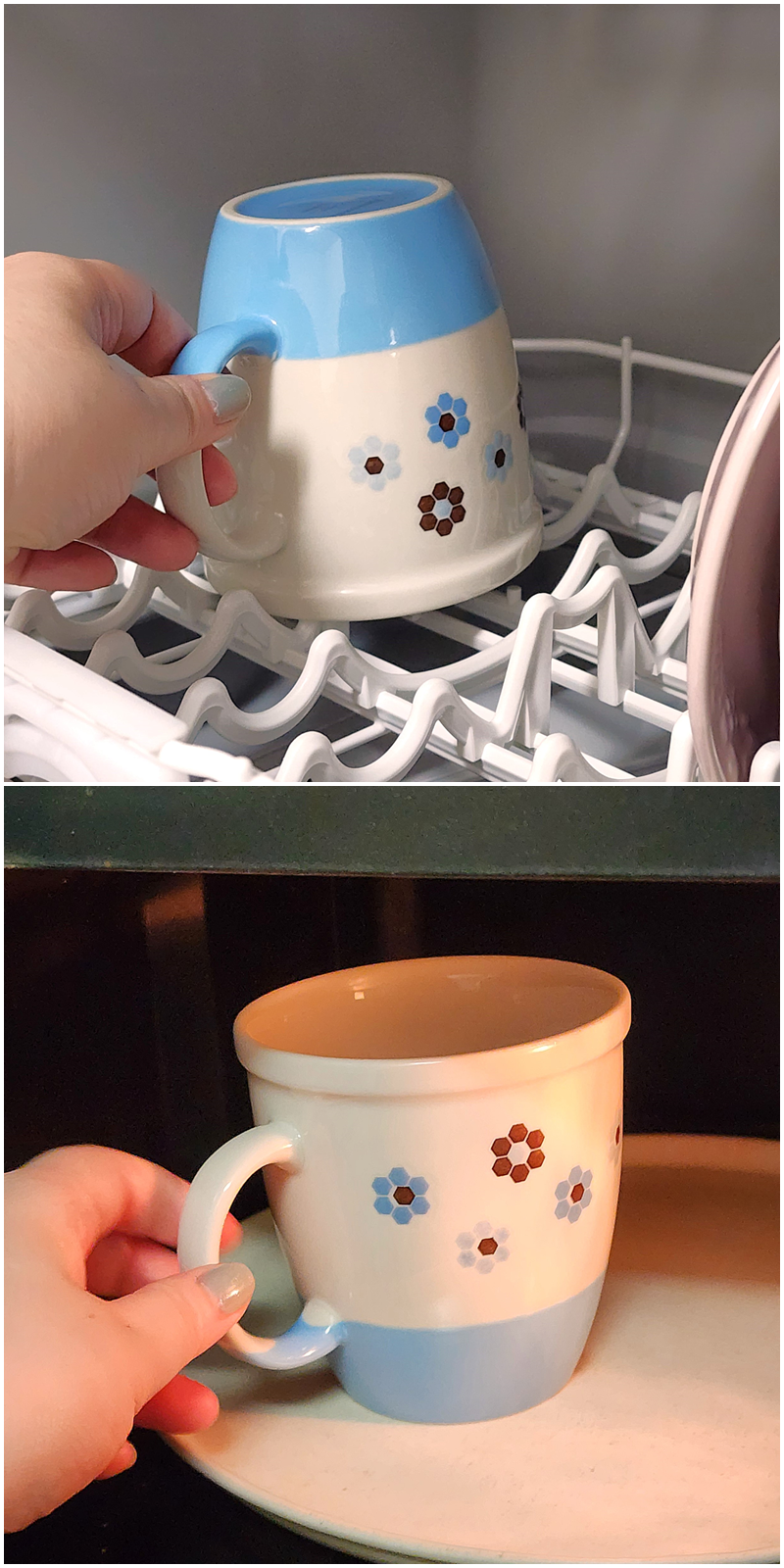 Afternoon Tea（アフタヌーンティー）のおすすめ雑貨「タイル柄マグカップ」