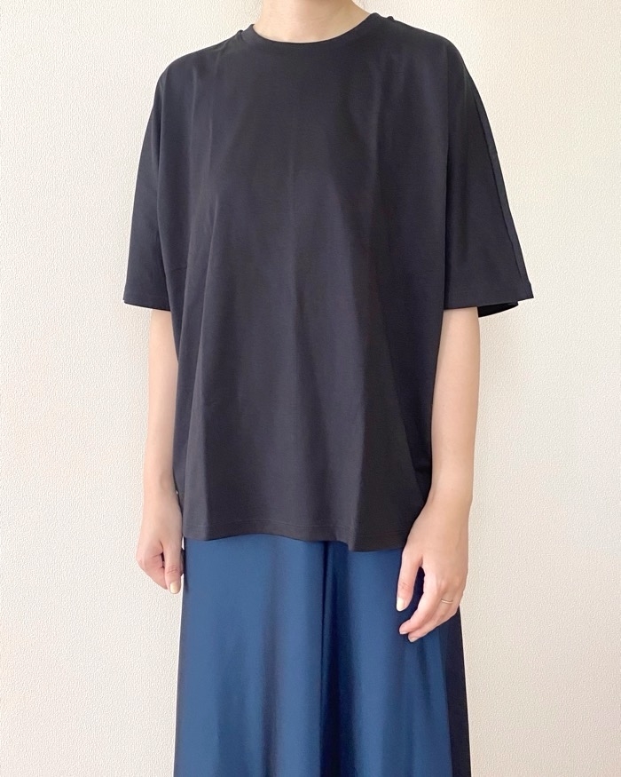UNIQLO（ユニクロ）のおすすめファッションアイテム「コットンリラックスT（5分袖）」
