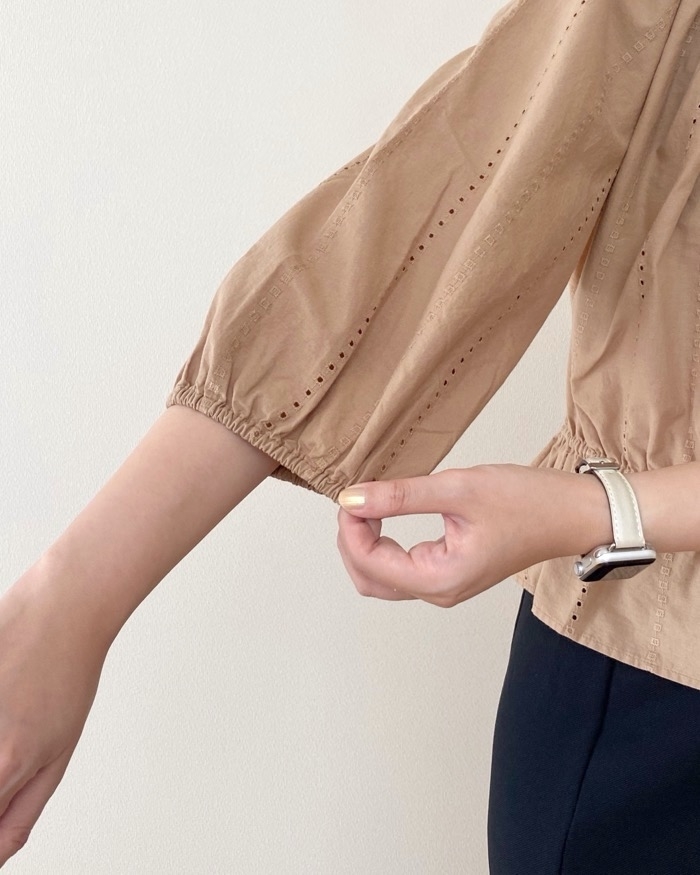 UNIQLO（ユニクロ）のおすすめファッションアイテム「エンブロイダリーブラウス（7分袖）」