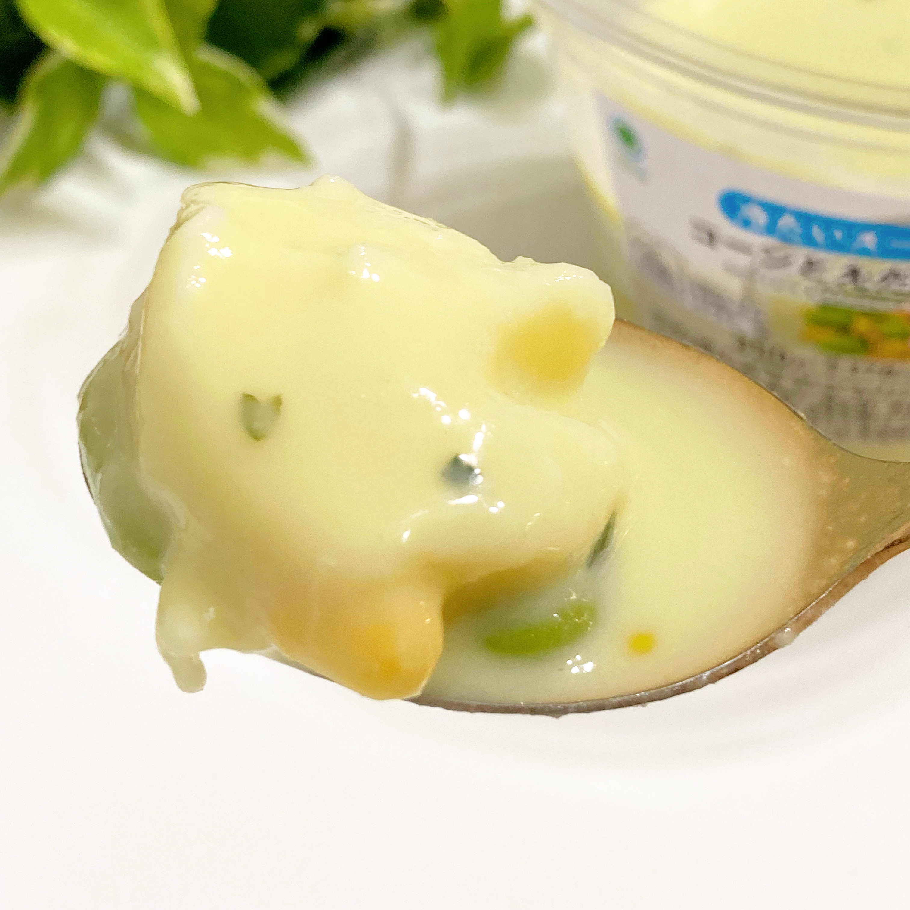 FamilyMart(ファミリーマート)のおすすめ商品「冷たいスープ コーンとえだまめ」