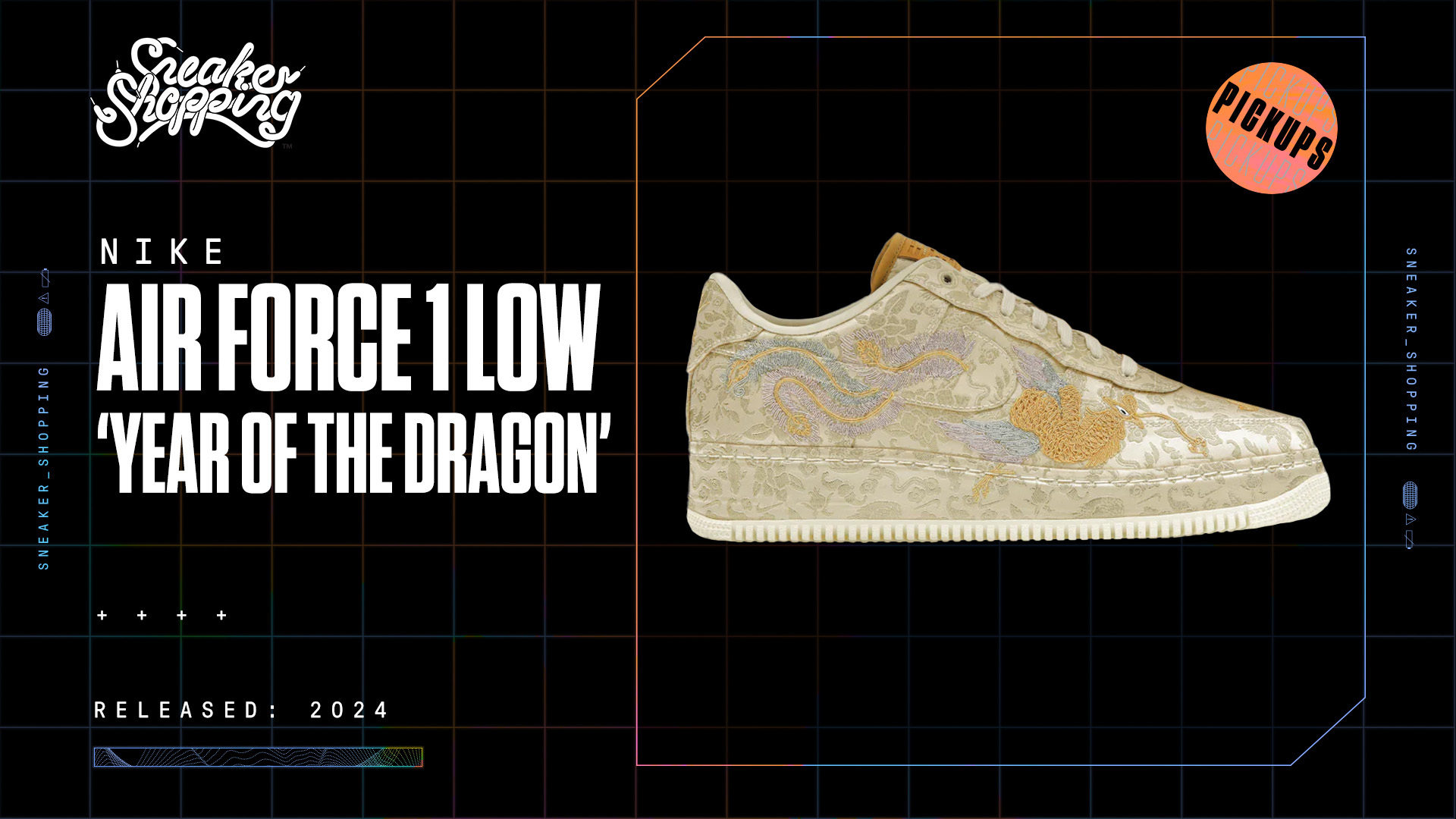 Nike Air Force 1 Low &#x27;Year of the Dragon&#x27; sneaker releasing in 2024