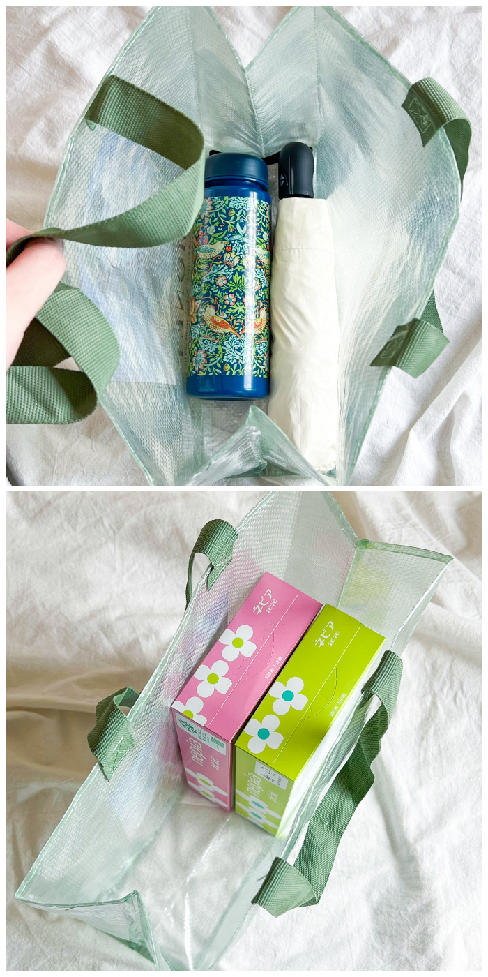 Seria(セリア)のおすすめ便利グッズ「シートバッグ / CM」