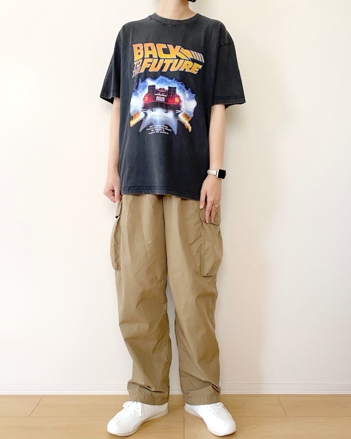 GU(ジーユー)のおすすめファッションアイテム「グラフィックT(半袖) MOVIE 3」のコーディネート