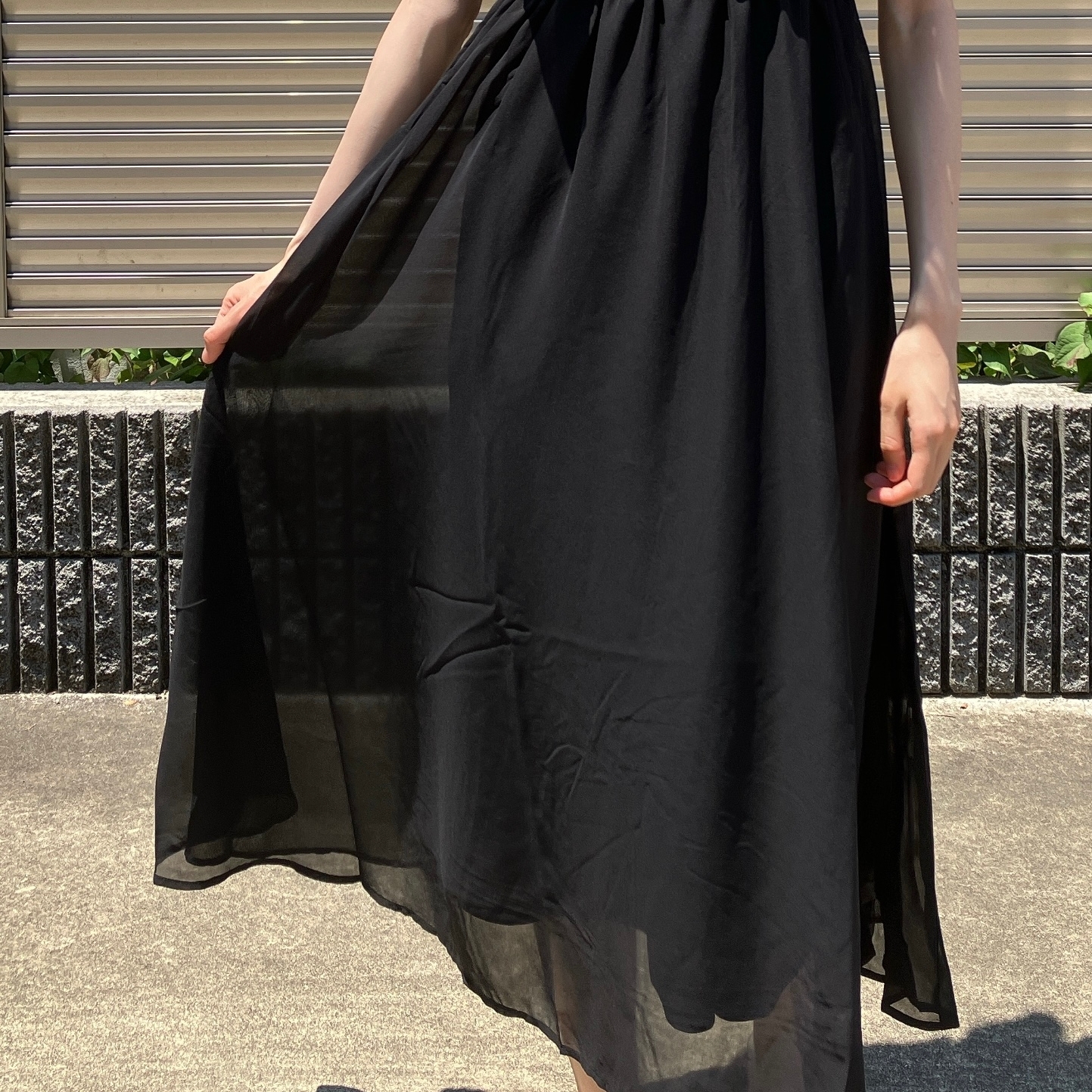 Honeys（ハニーズ）のおすすめワンピース「配色フリルワンピース」