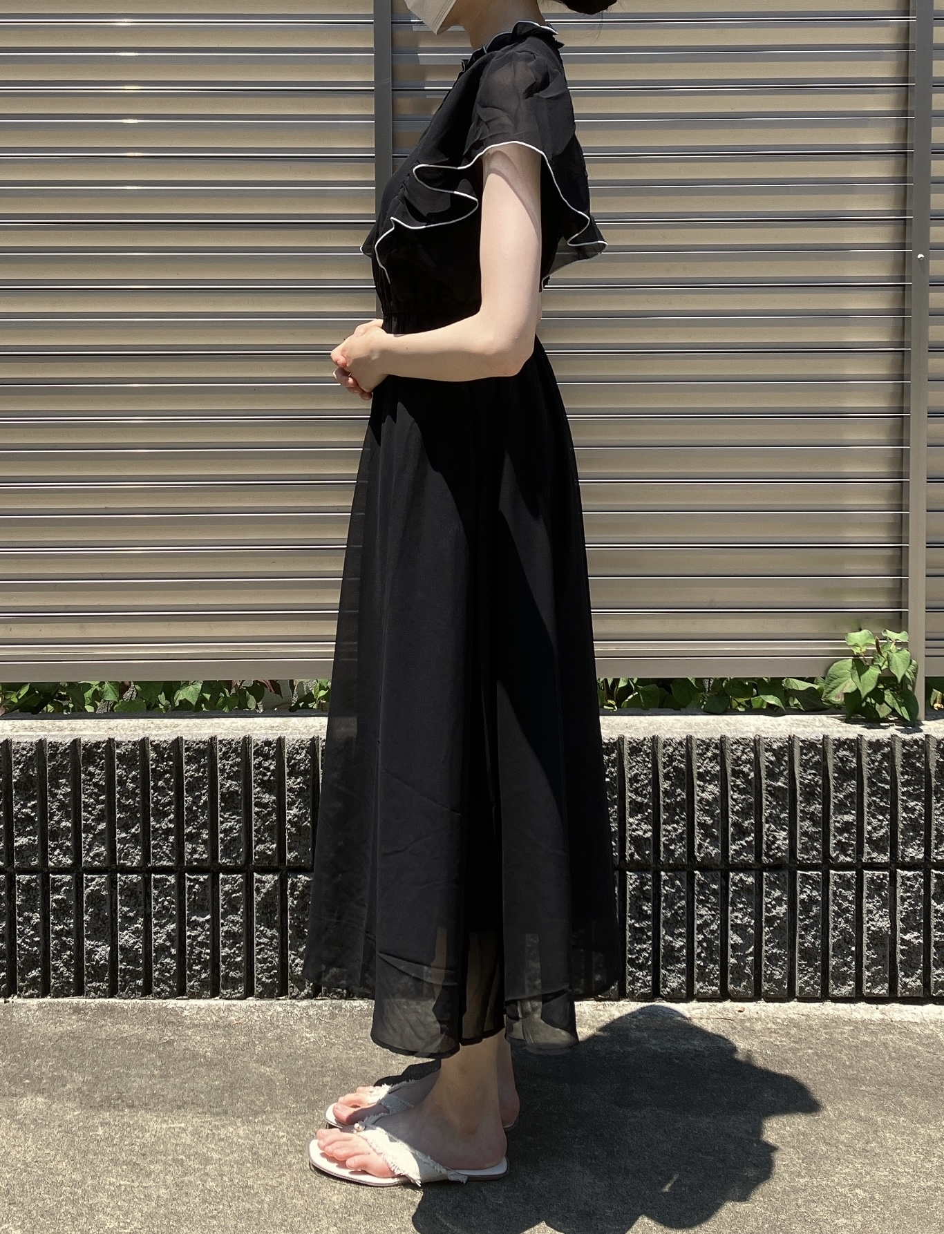 Honeys（ハニーズ）のおすすめワンピース「配色フリルワンピース」