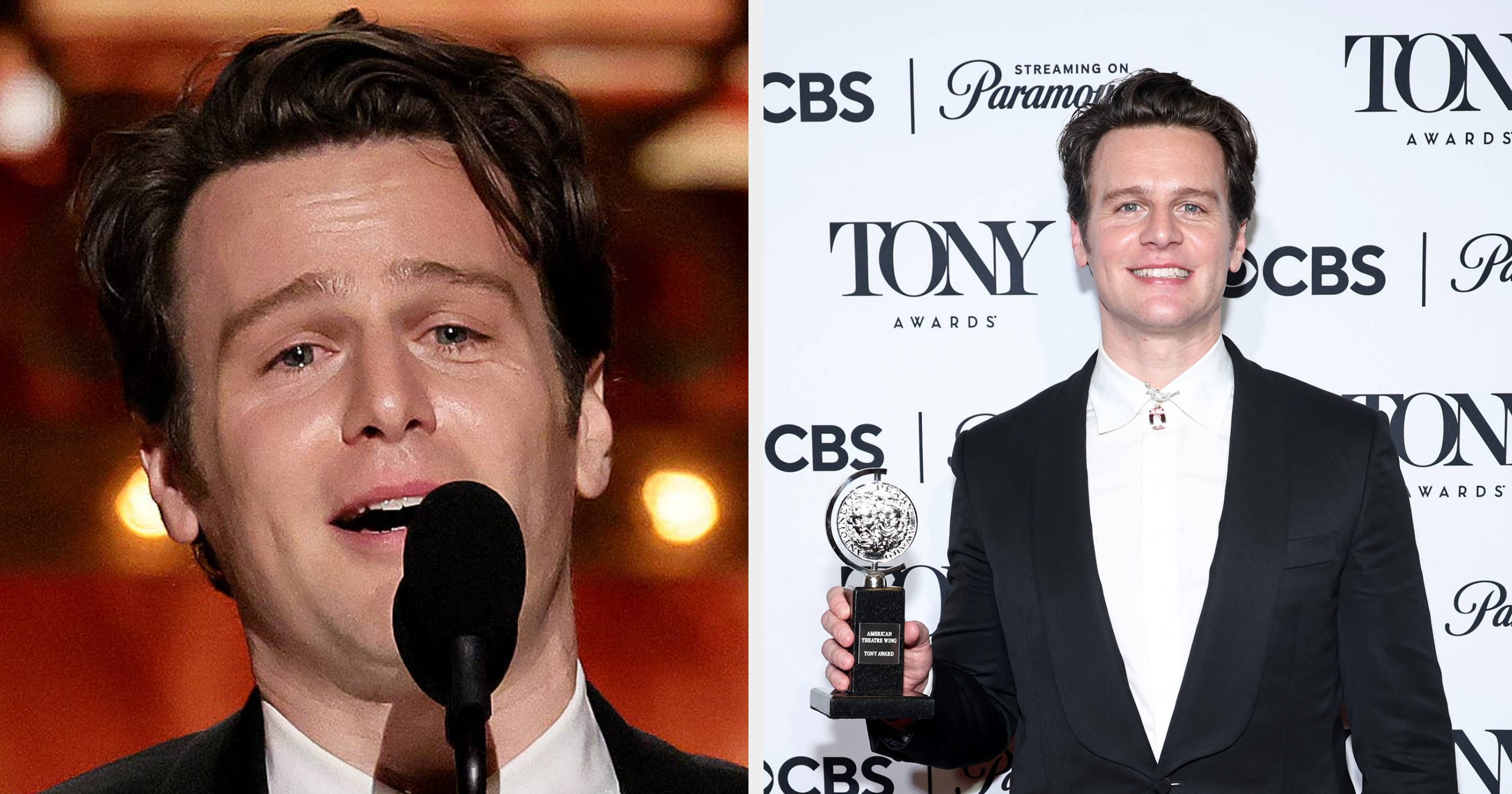 Jonathan Groff Finally Won His First Tony Award, And His Emotional Speech Will Probably Make You Cry 