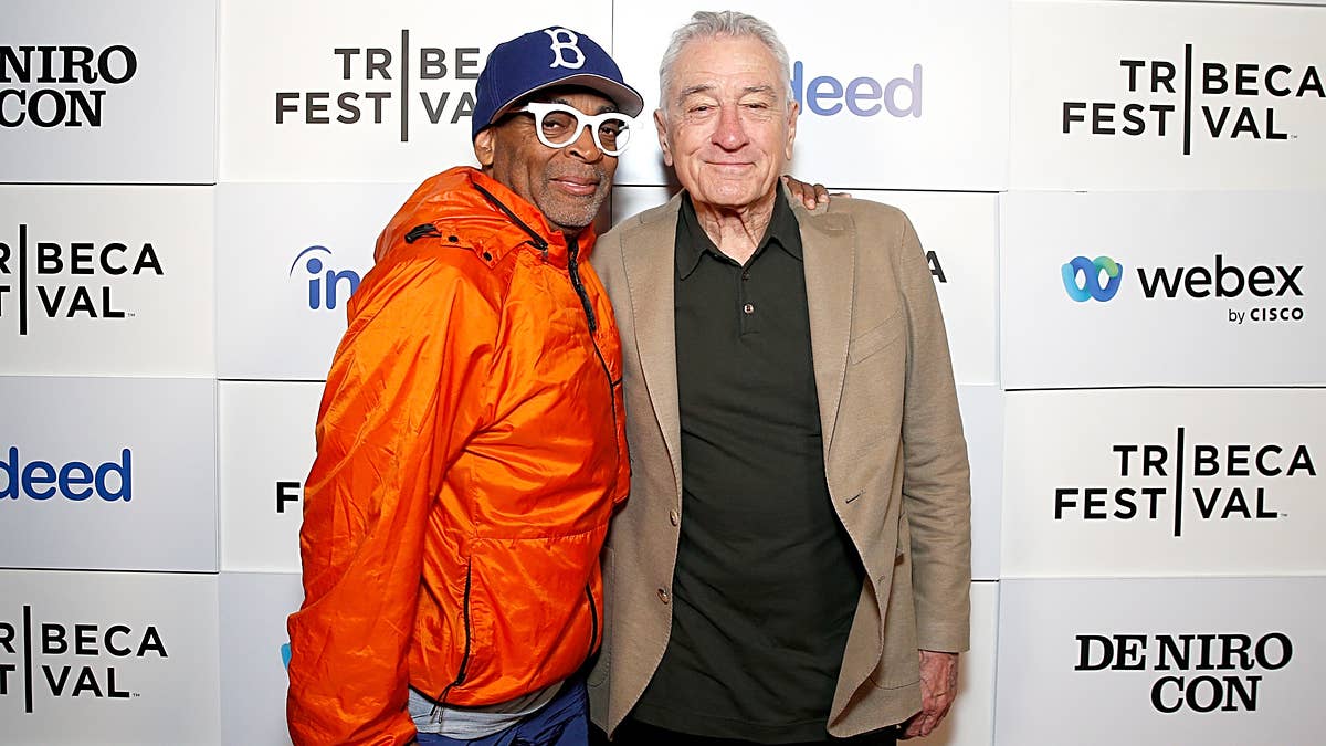 Lee called De Niro his "artistic brother," noting that they've yet "to do one Spike Lee joint together."