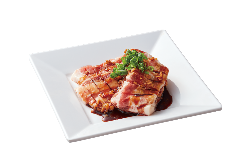 【醤油とにんにく】すだれ豚カルビ（759円）