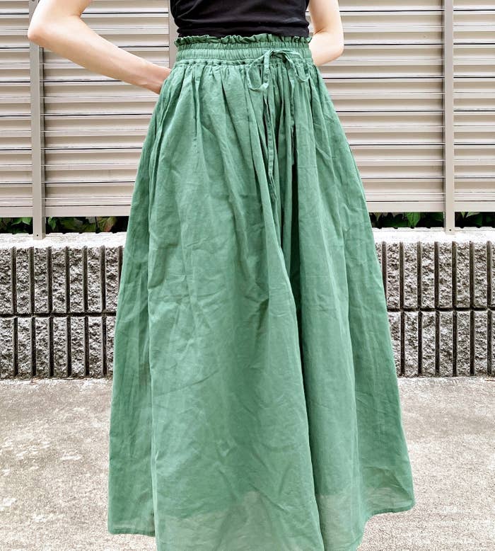 Honeys(ハニーズ)のおすすめスカート「ロングギャザースカート」