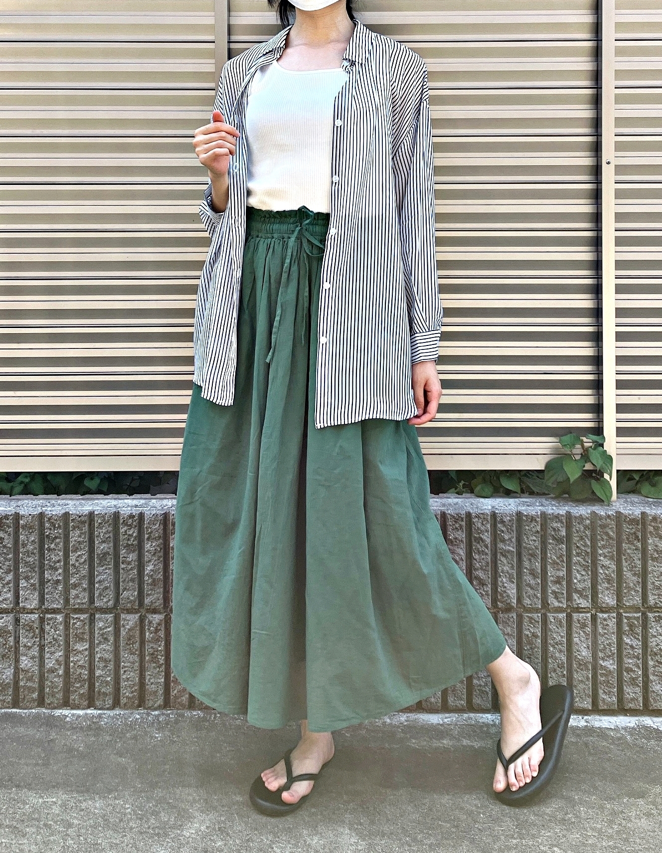 Honeys(ハニーズ)のおすすめスカート「ロングギャザースカート」