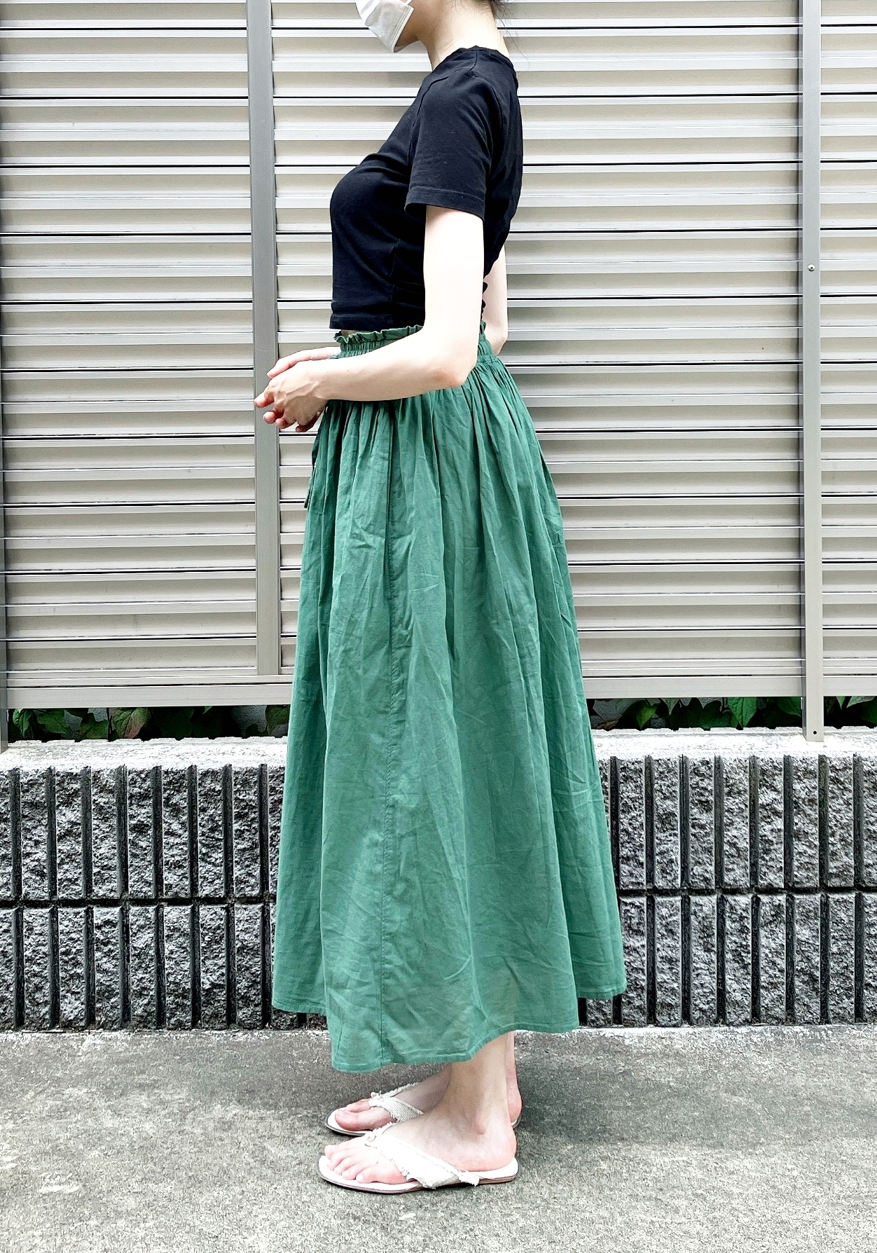 Honeys(ハニーズ)のおすすめスカート「ロングギャザースカート」