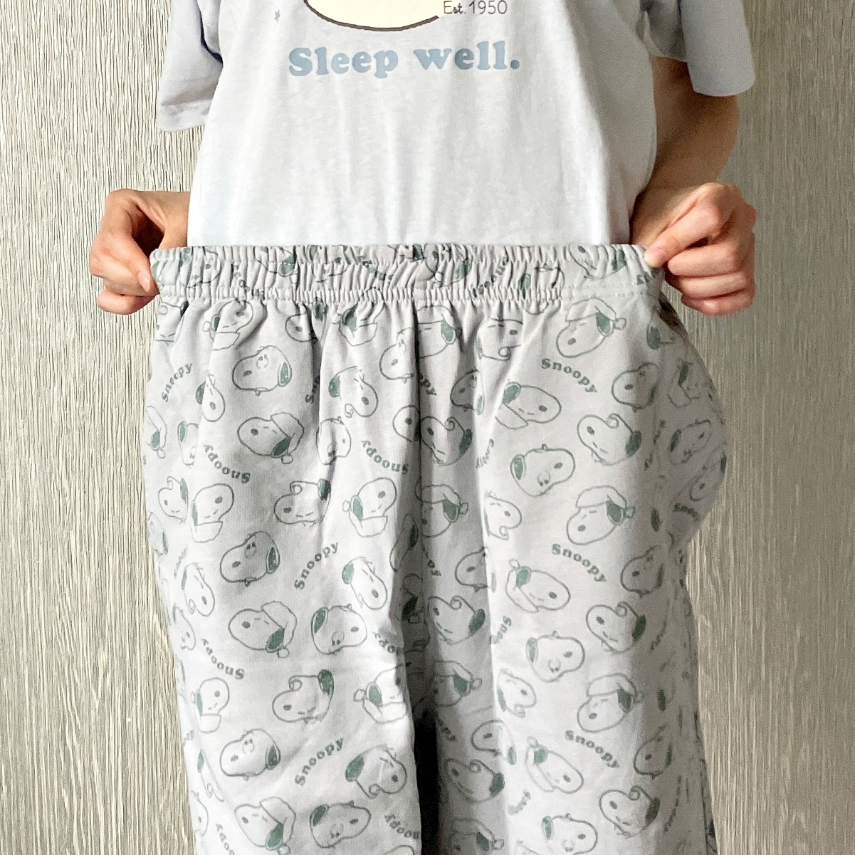 Honeys（ハニーズ）のおすすめパジャマ「スヌーピー／ルームウェア（上下セット）」