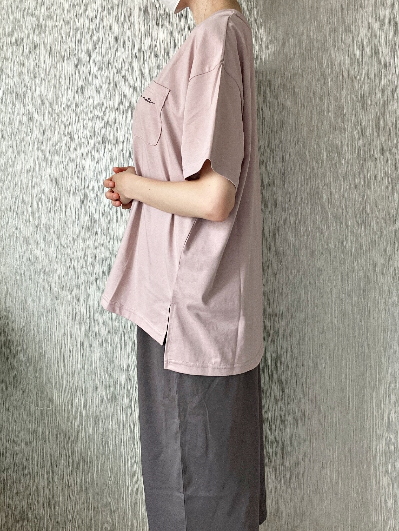 Honeys（ハニーズ）のおすすめパジャマ「ロゴ刺繍入りルームウェア（上下セット）」