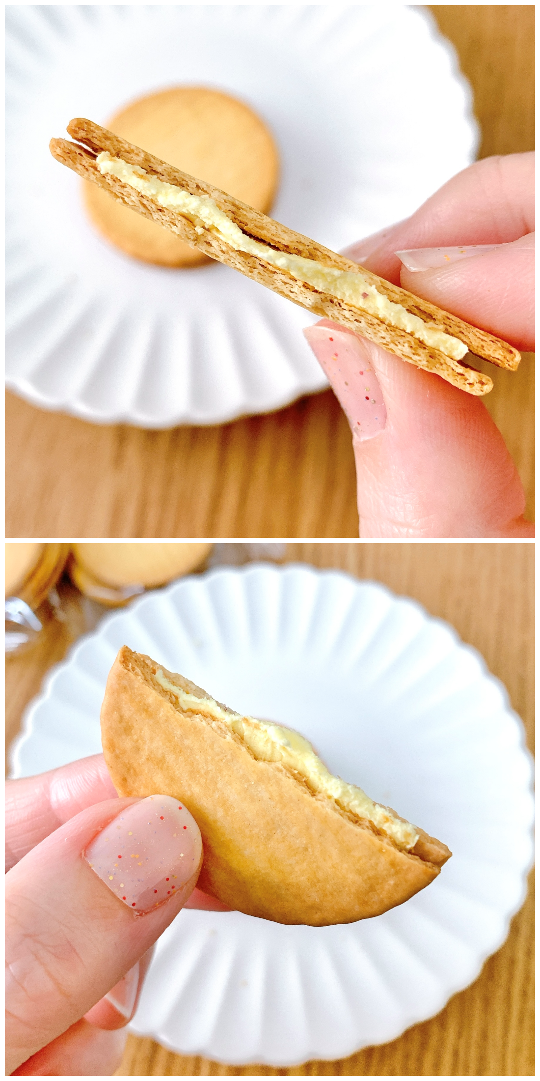 無印良品のおすすめのお菓子「プレッツェルサンド レモンクリーム味」