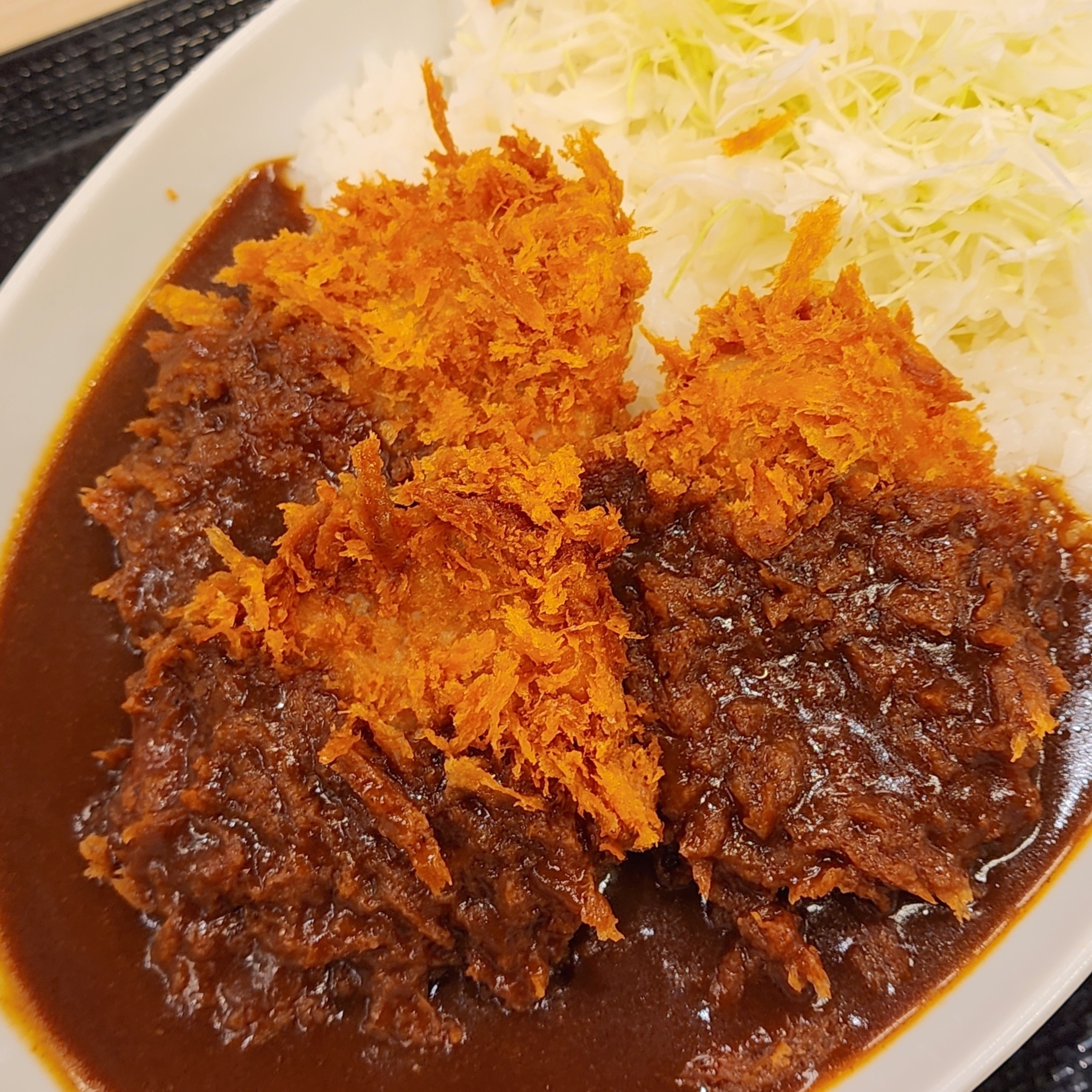 かつやのおすすめフード「ヒレカツカレー(竹)」