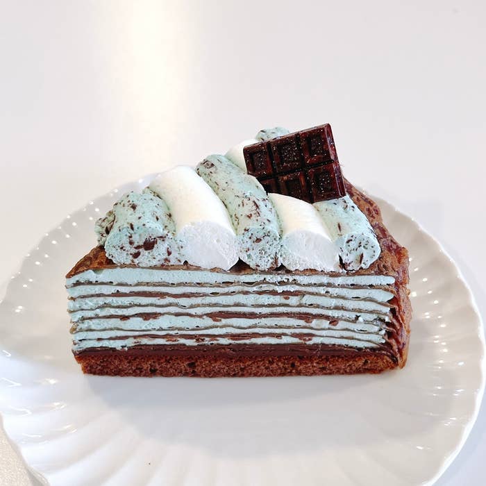 コージーコーナーのおすすめケーキ「チョコミントミルクレープ」