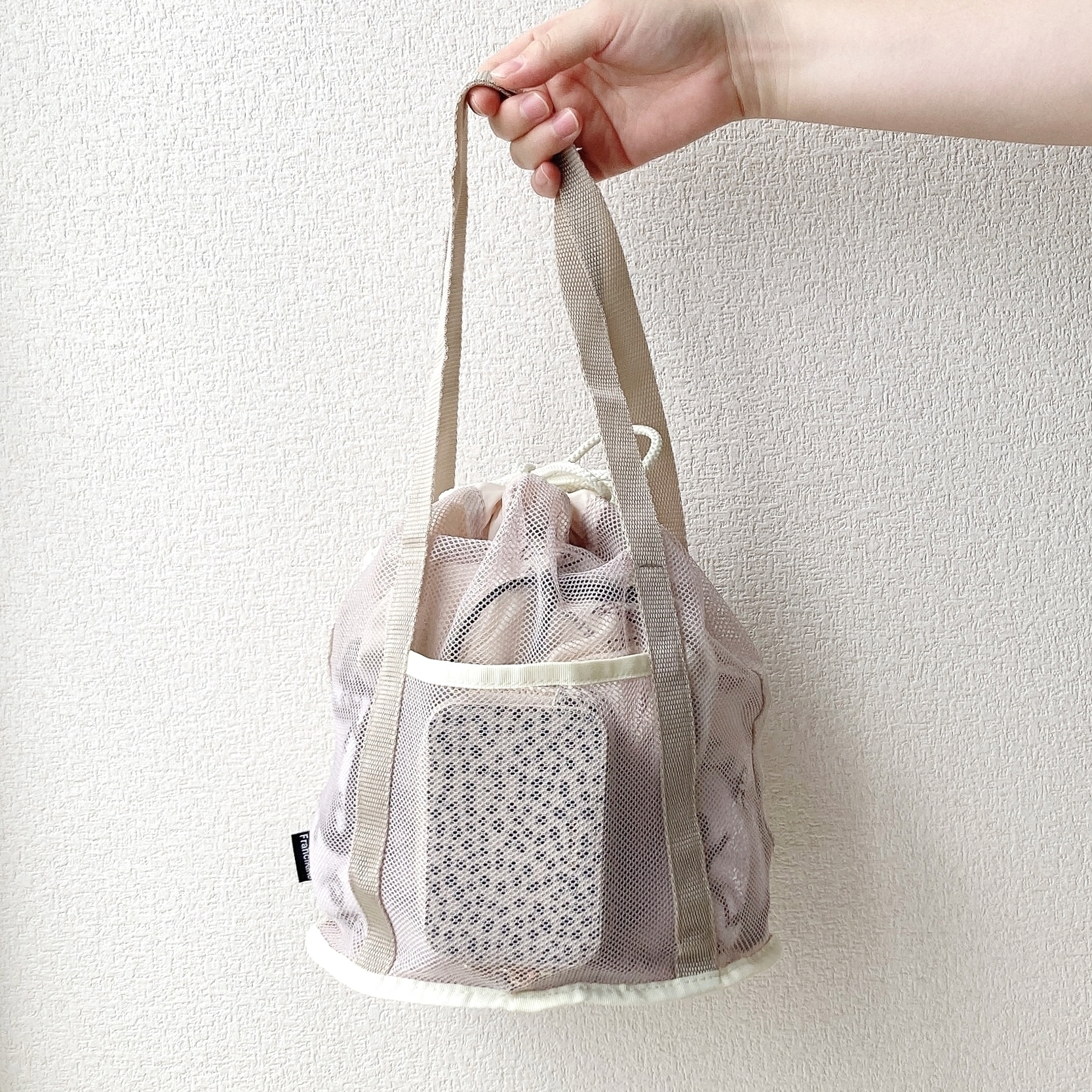 フランフランのおすすめ便利グッズ「メッシュ スパバッグ」