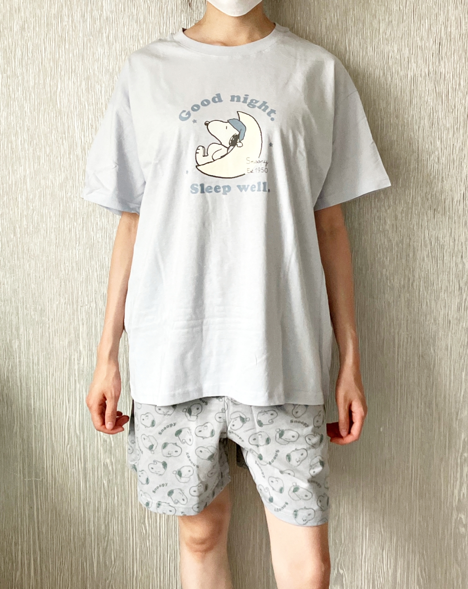 Honeys（ハニーズ）のおすすめパジャマ「スヌーピー／ルームウェア（上下セット）」