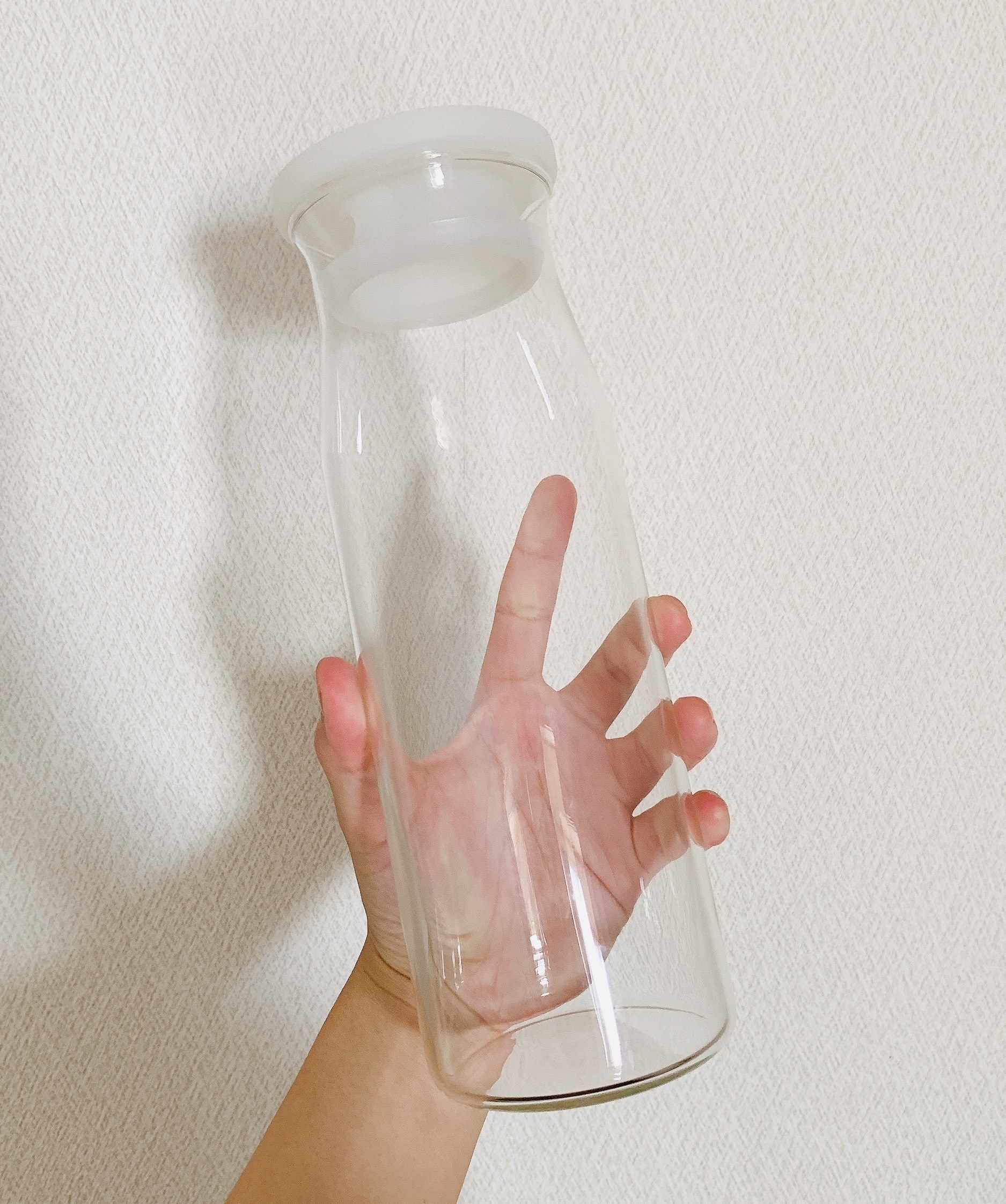 無印良品のおすすめアイテム「耐熱ガラスピッチャー」