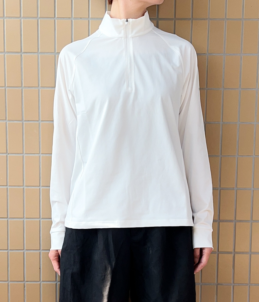 UNIQLO（ユニクロ）のおすすめファッションアイテム「ドライEX UVカットハーフジップT」