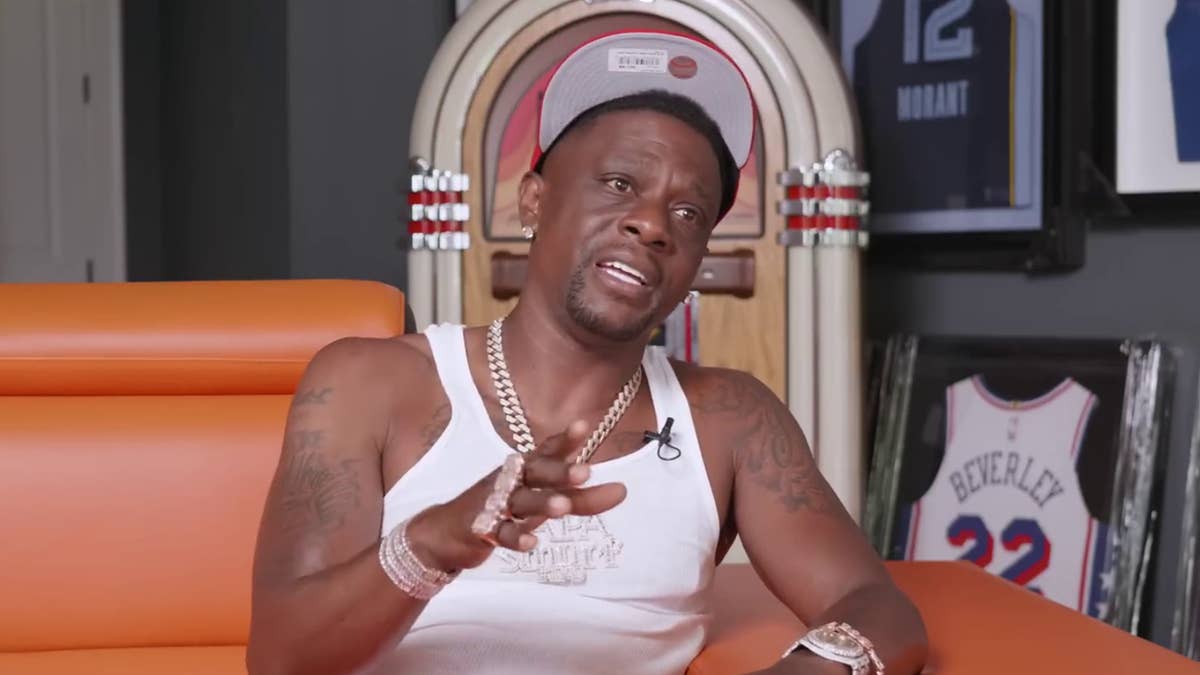 "But with how I was raised, if you beat your b*tch, that's your problem. It never made me say ‘You're not my friend anymore,’" Boosie said in a new interview.
