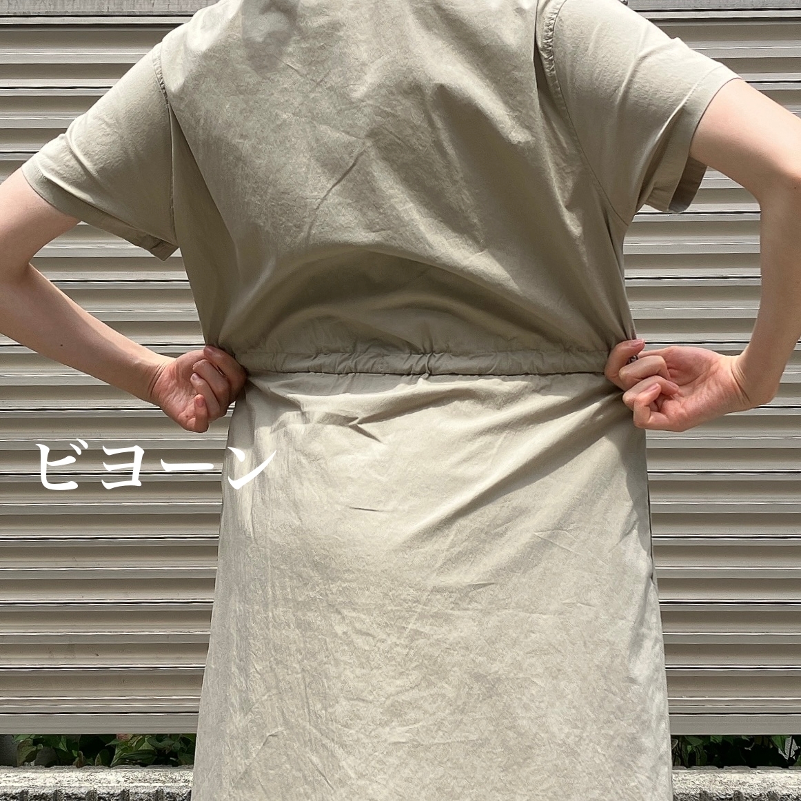 GU(ジーユー)のおすすめワンピース「ワークシャツワンピース(半袖)Q」