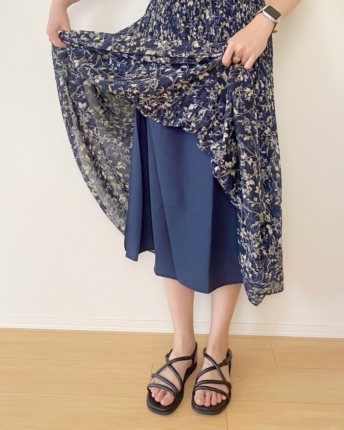 UNIQLO（ユニクロ）のおすすめファッションアイテム「シフォンスカート」