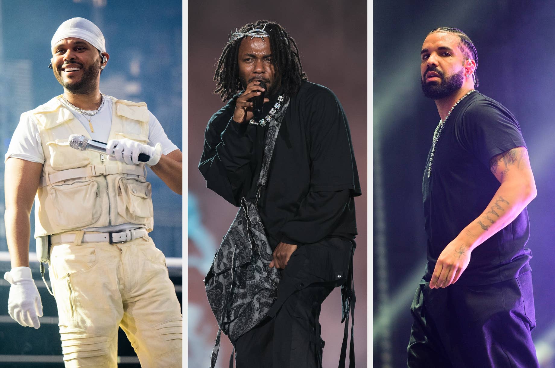 The Weeknd Attends Kendrick Lamar Concert Post Drake Beef Complex