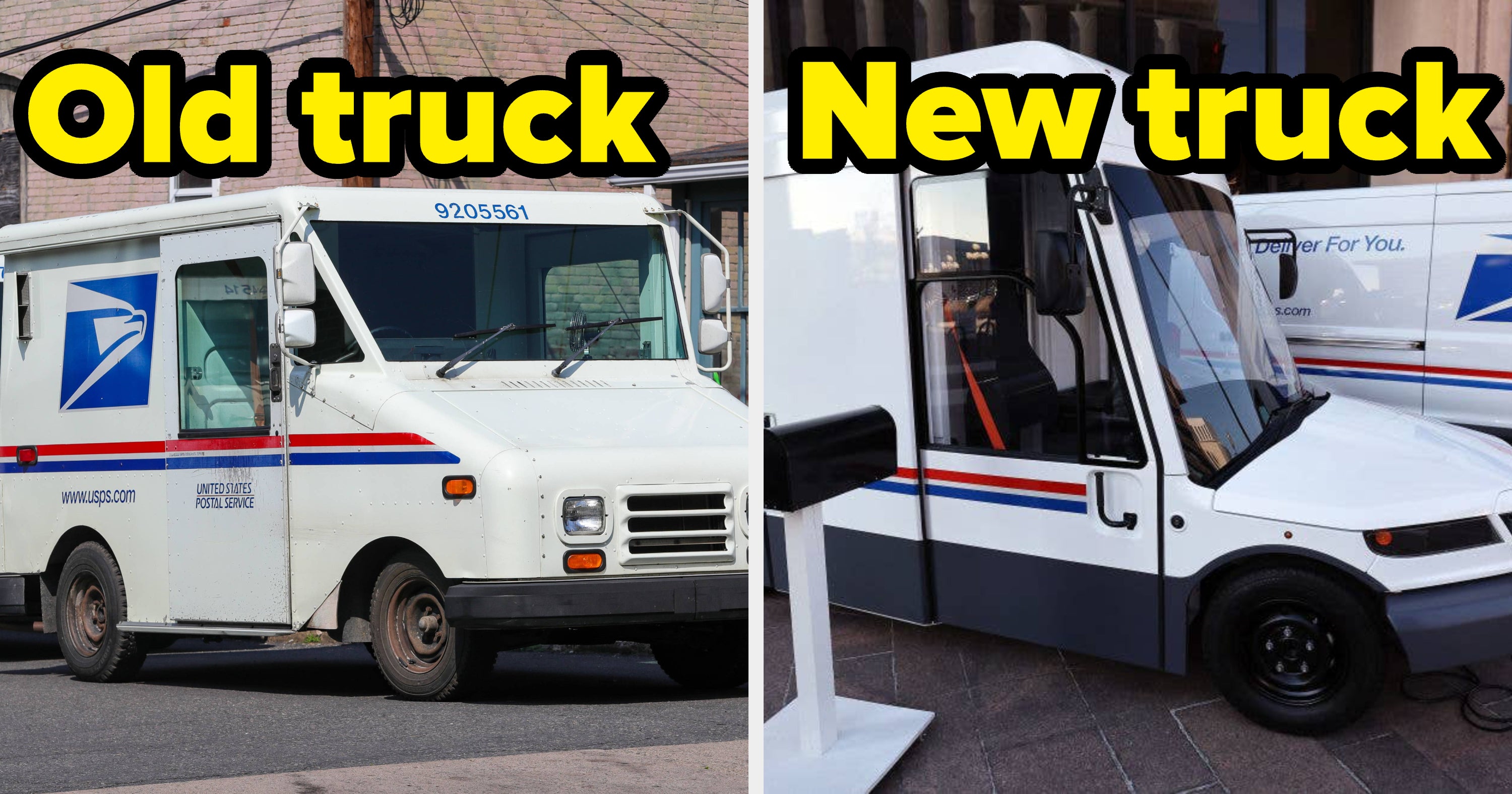 post office box trucks