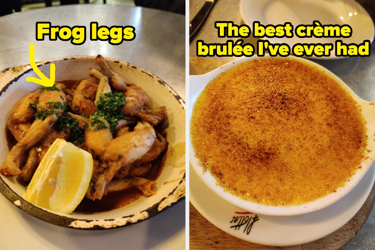 Frog Legs, Traditional Crepes, And 5 Other 