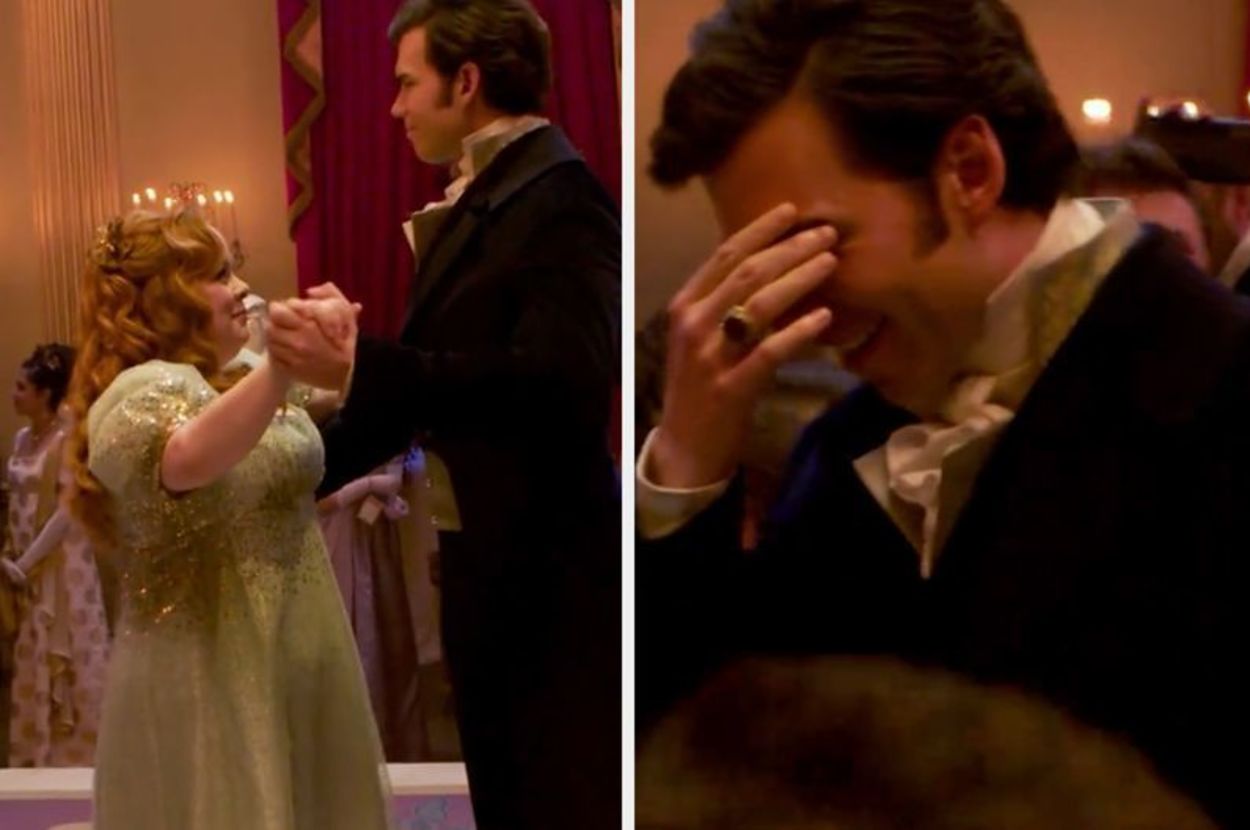 Nicola Coughlan Pranked Luke Newton On Set Of Bridgerton, And We Can’t Stop Watching It