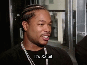Xzibit smiles while looking slightly to the side. Text over the image reads, "It's Xzibit."