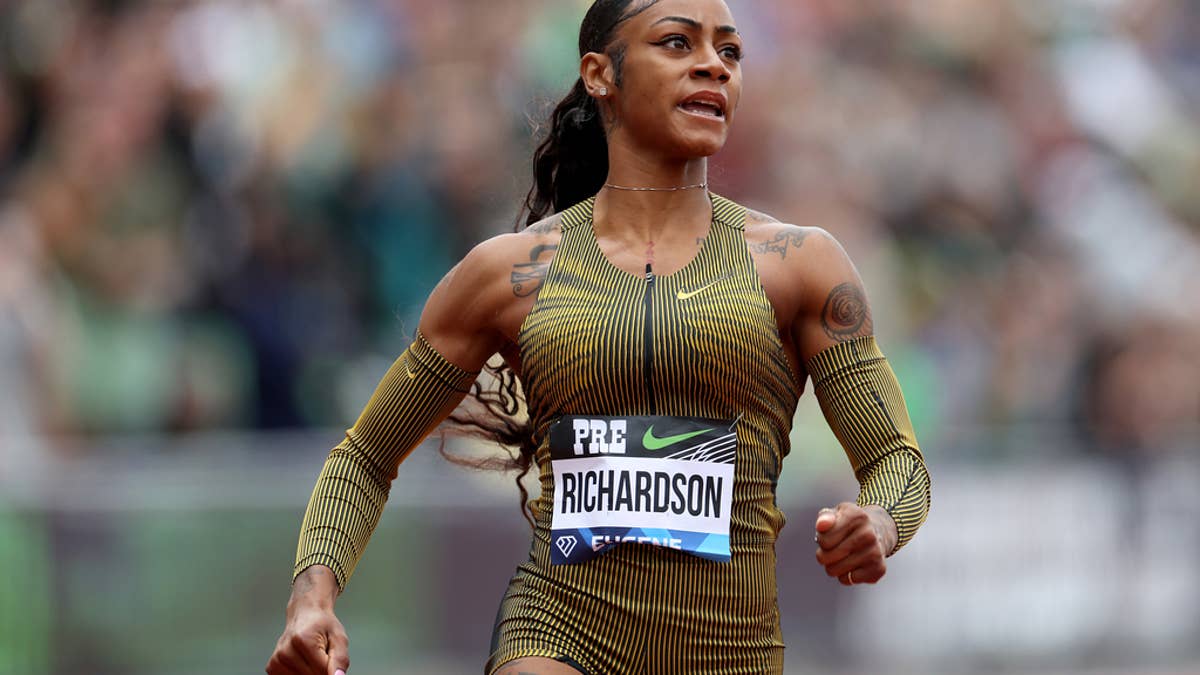 Richardson is looking to cement her spot on the US Track and Field team for the 2024 Paris Olympics.
