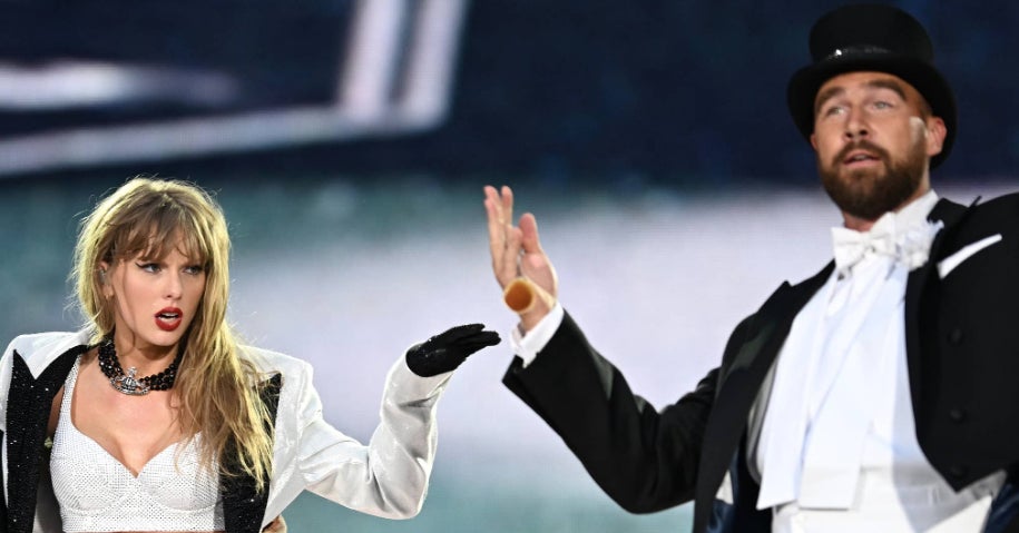 Taylor Swift Just Surprised Fans By Bringing Travis Kelce Out On Stage At The Eras Tour BuzzFeed News Taylor Swift Just Surprised Fans By Bringing Travis Kelce Out On Stage At The Eras Tour BuzzFeed News
