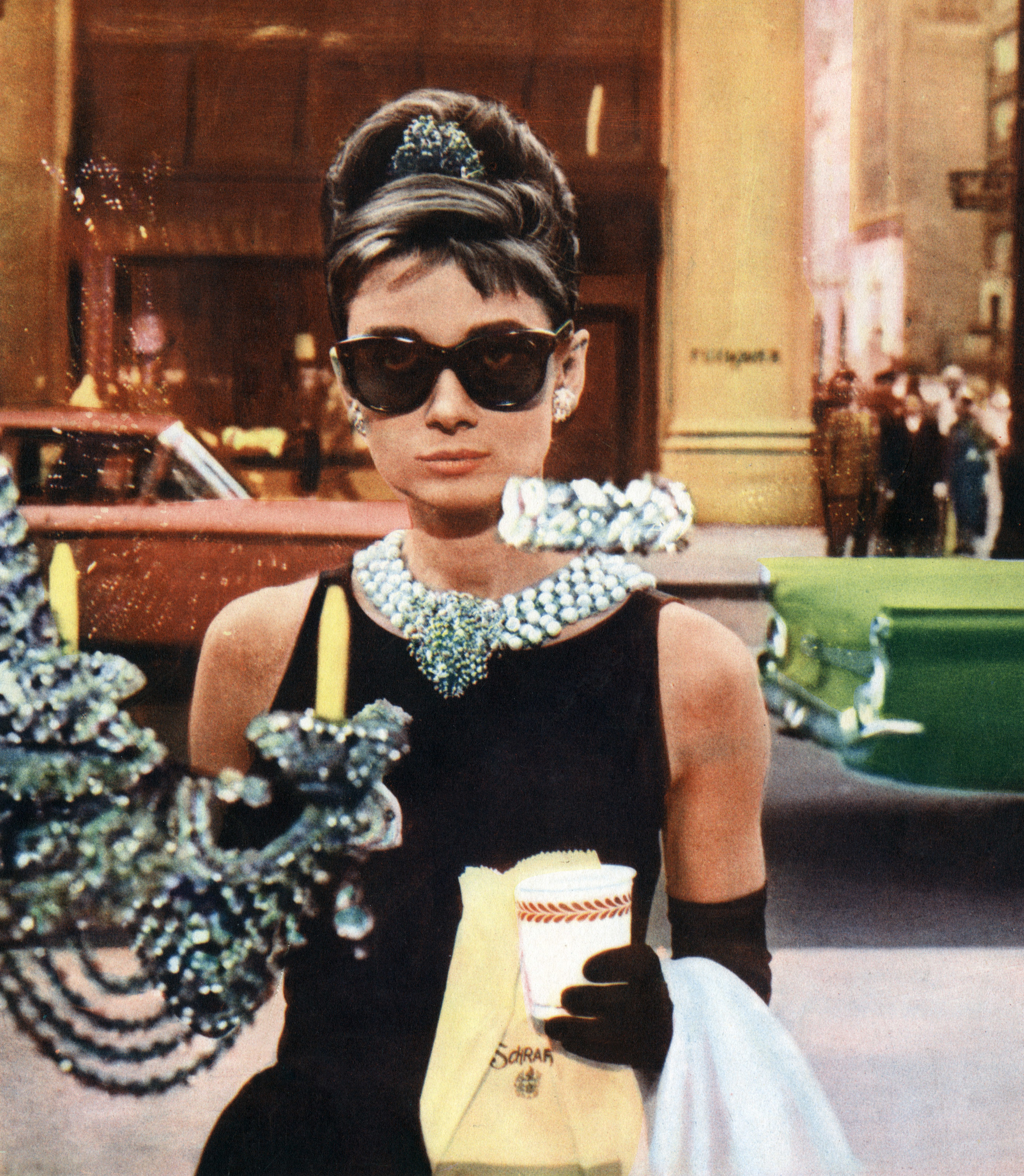 Audrey Hepburn in "Breakfast at Tiffany's"