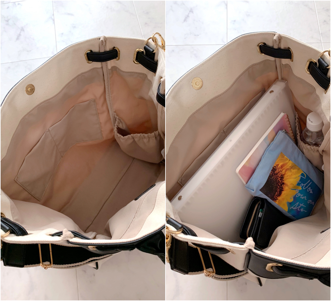 しまむらのおすすめファッションアイテム「CCハッスイキャンバスTT」