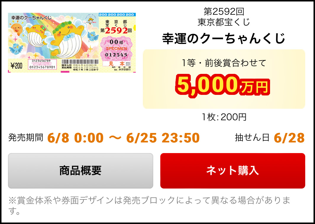 宝くじ クーちゃん マグネットクリップ 愉しく