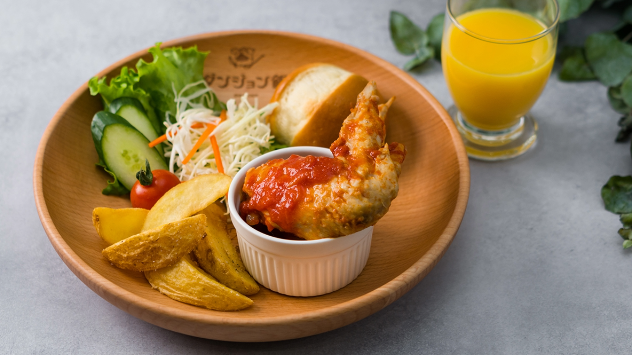 TVアニメ『ダンジョン飯』コラボカフェDelicious IN DUNGEON Cafeリリースより