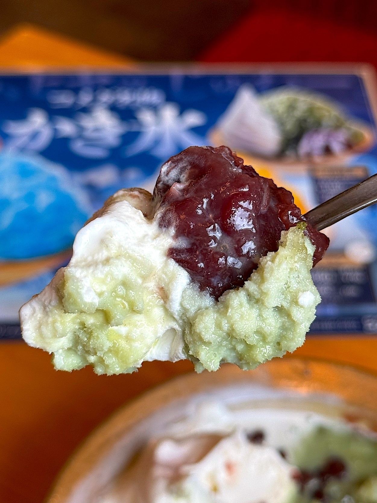 コメダ珈琲店のおすすめスイーツ「宇治抹茶氷」